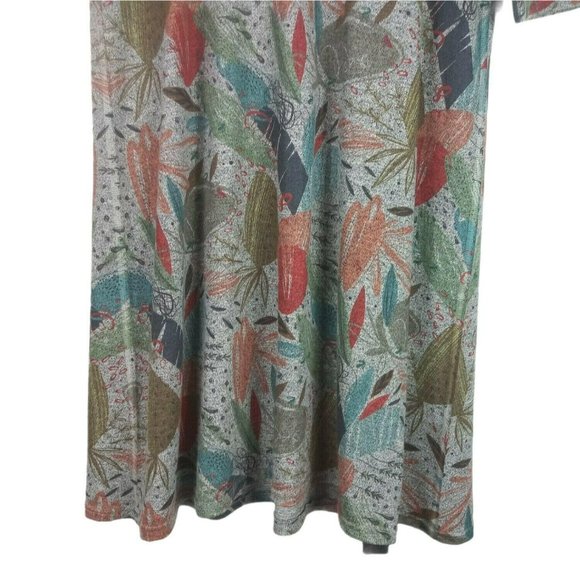 Inoah Midi Shift Dress Wearable Art Made USA - Picture 5 of 7